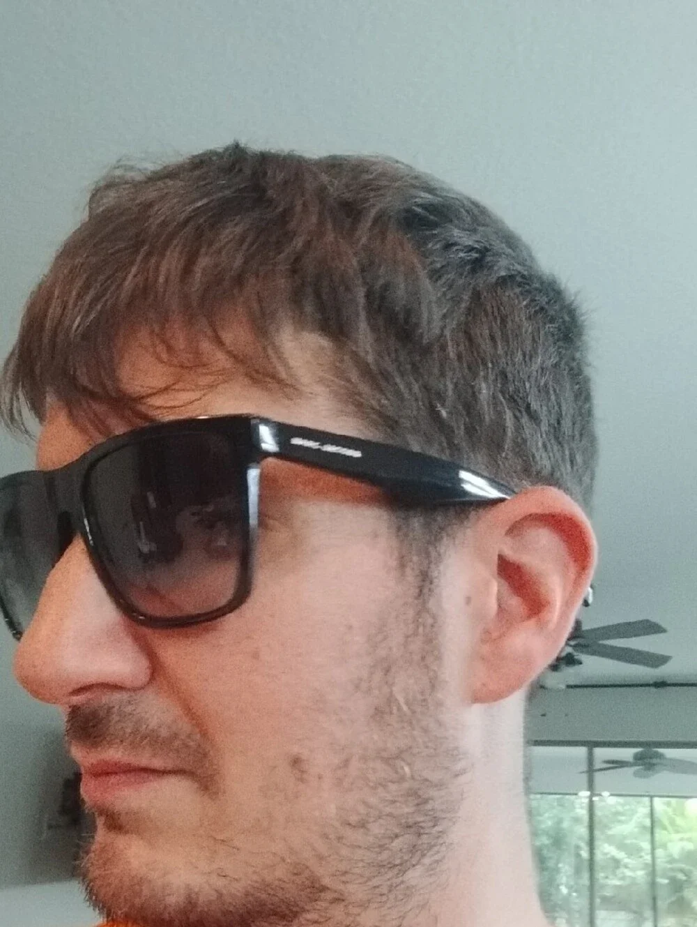 Marc Jacobs Black Gradient Square Sunglasses